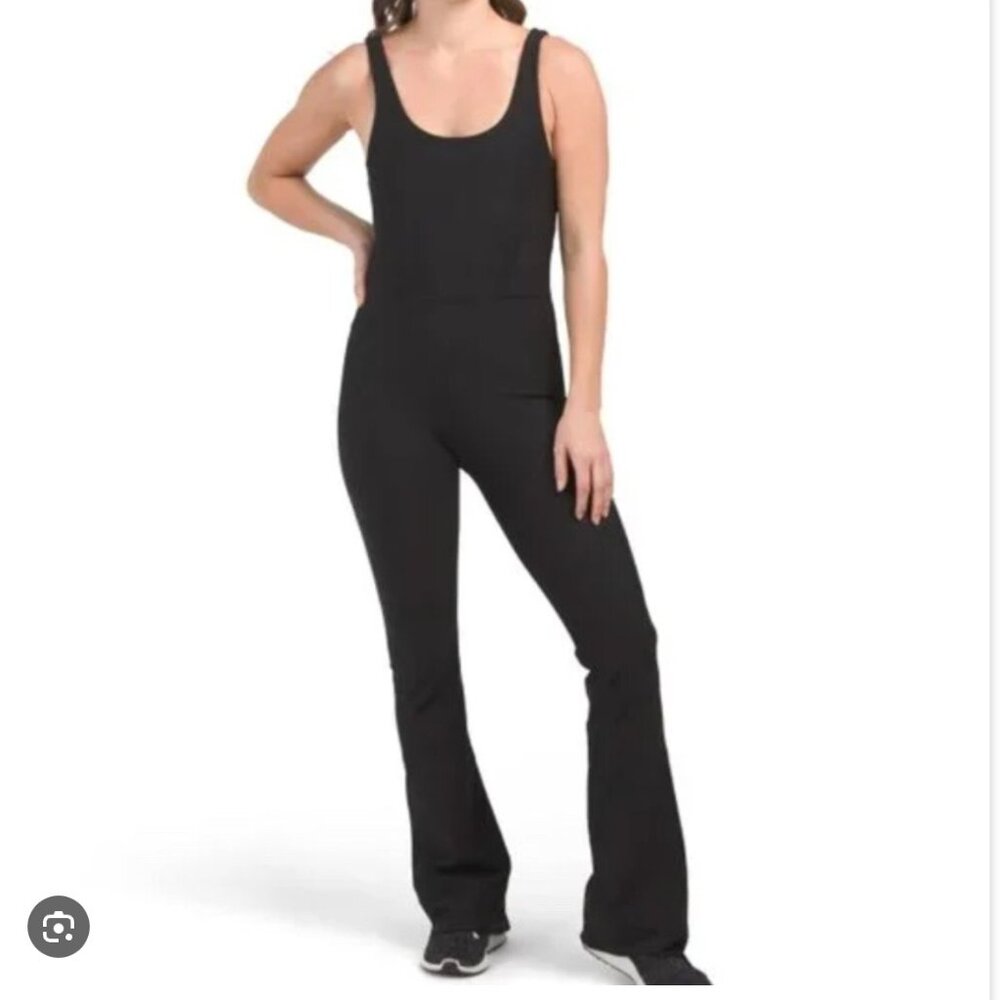 NWT Wilo The Label Black Athleisure‎ Jumpsuit Size S
